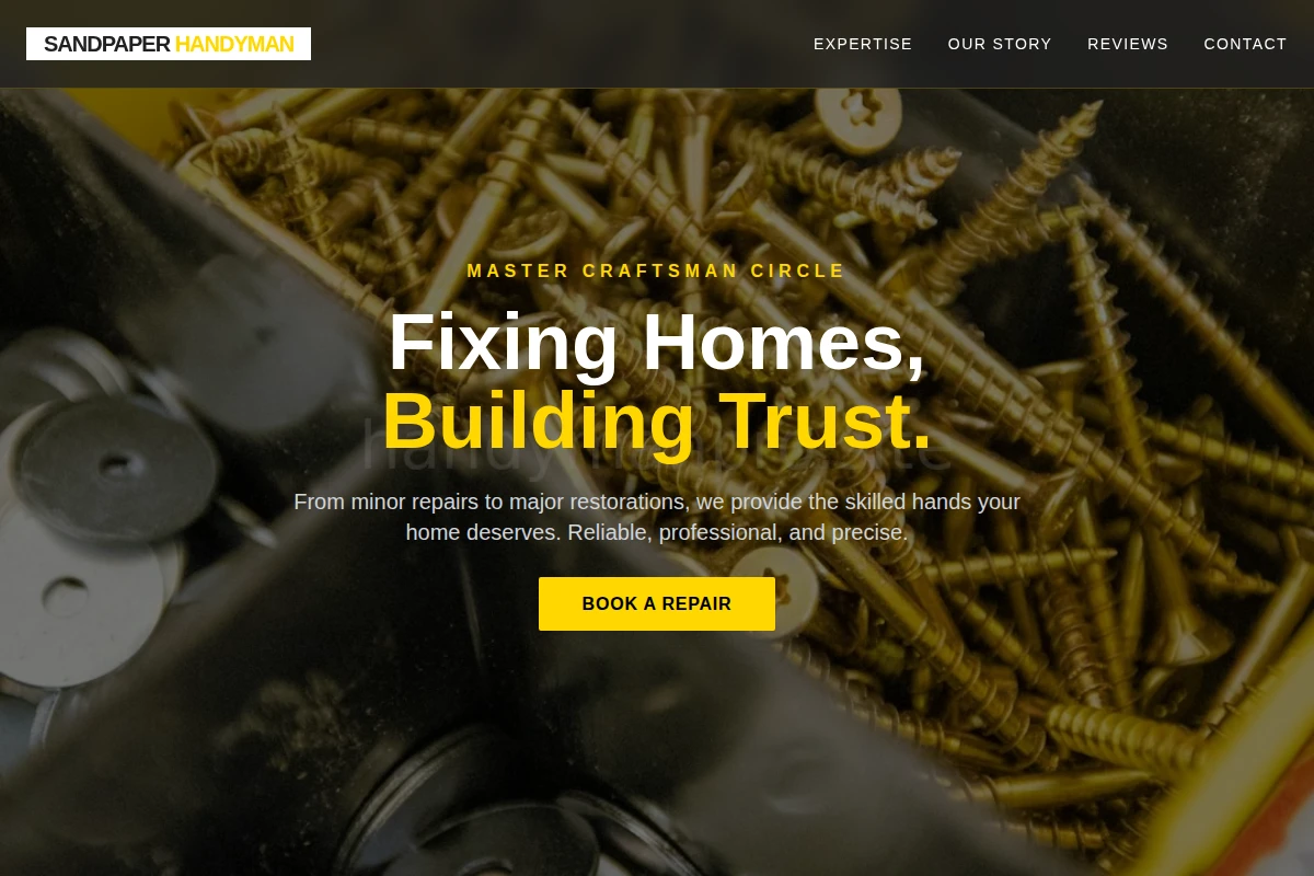 Sandpaper Handyman