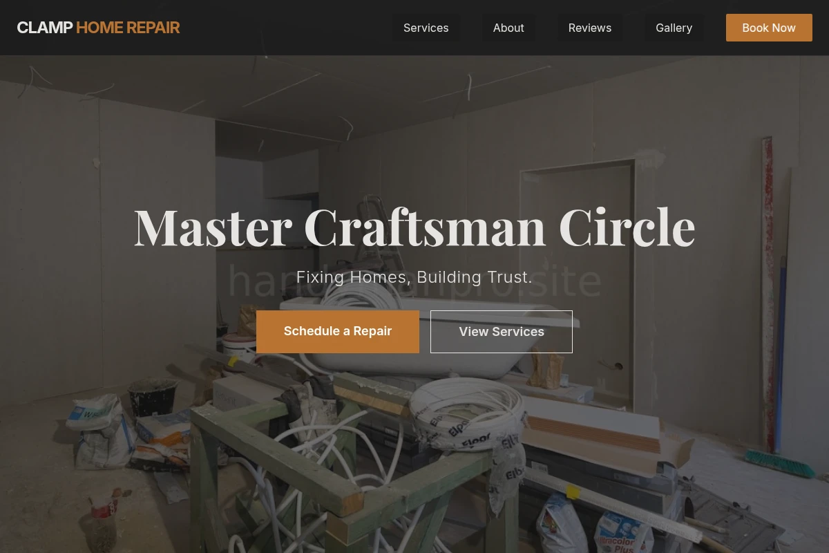 Clamp Home Repair