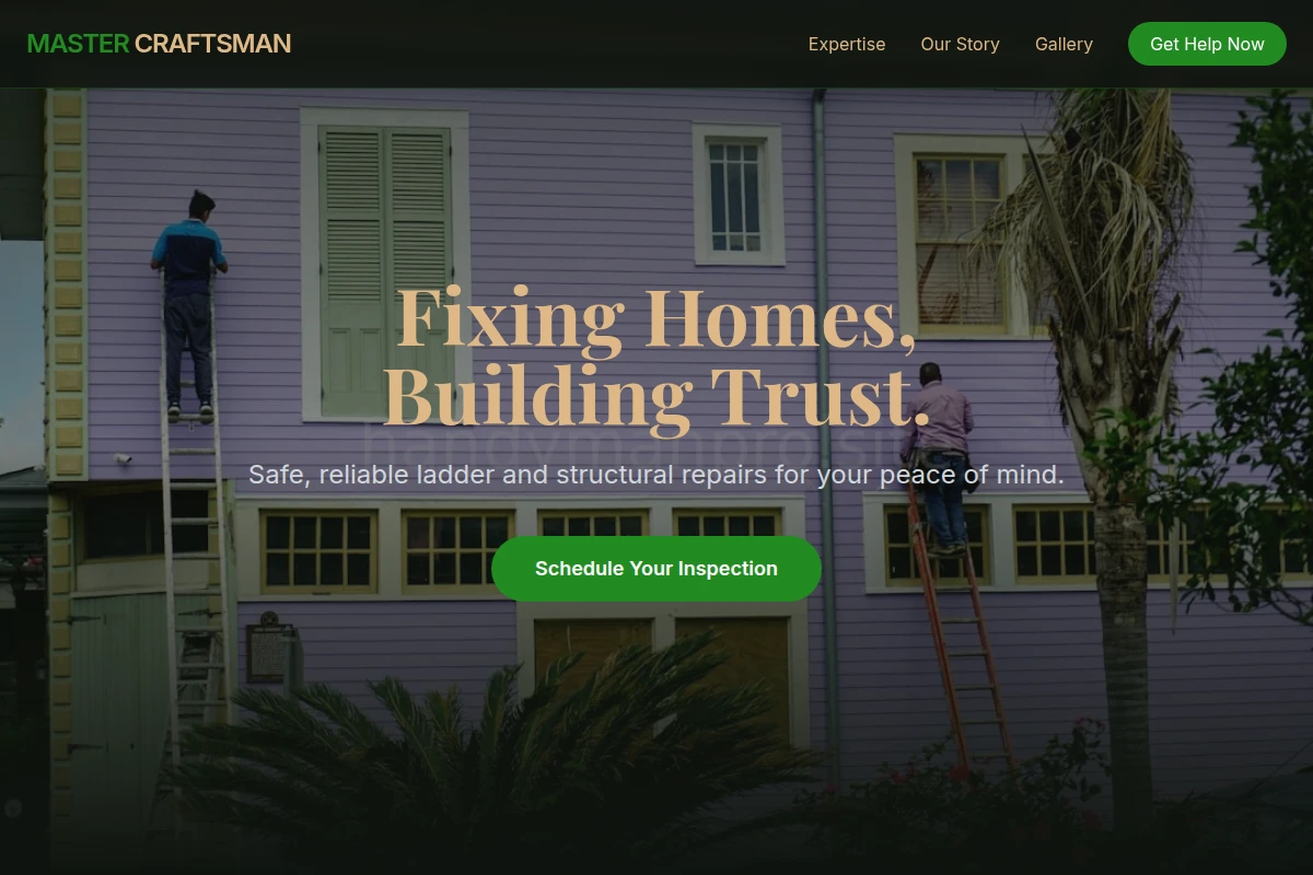 Ladder Home Repair